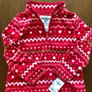 NWT OshKosh B’gosh Fleece Pullover